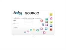 Tablet Screenshot of gouroo.strator.eu